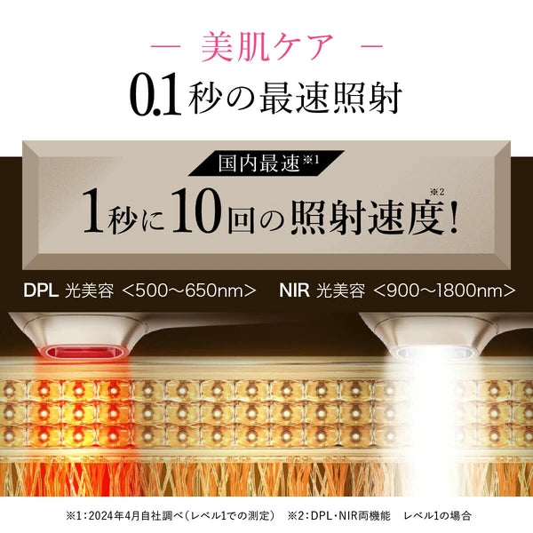 日本JP直送 WAVEWAVE Radiant Grace / 除毛,多餘毛髮護理,IPL,0.1 秒最快 IPL 光子嫩膚治療,自我除毛 {10月30截單;預計10-14 工作天發貨}