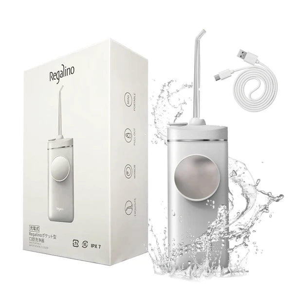 【Regalino】Regalino 口袋式沖牙器 白色{6月14截單;預計10-14 工作天發貨}
