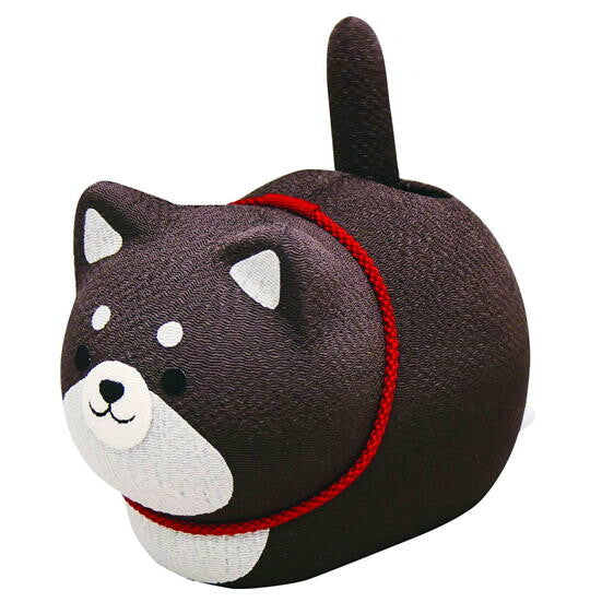 日本JP直送 RD*新品★搖曳太陽能圓形柴犬(2 種顏色:黑色和棕色)日本製造★ {10月30截單;預計10-14 工作天發貨}
