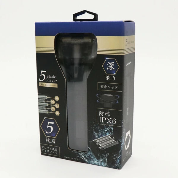 日本JP直送 五刀頭刮鬍刀 HED-5581/5598 {10月30截單;預計10-14 工作天發貨}
