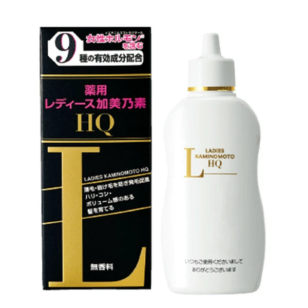 日本JP直送 藥用女 Kaminomoto HQ 無香型 150毫升 {10月30截單;預計10-14 工作天發貨}