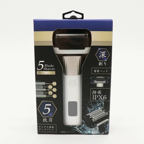 日本JP直送 五刀頭刮鬍刀 HED-5581/5598 {10月30截單;預計10-14 工作天發貨}