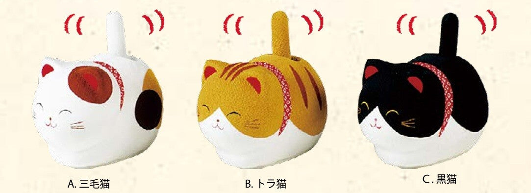 日本JP直送 RD*搖曳太陽能坐貓(3種)日本製{10月30截單;預計10-14 工作天發貨}