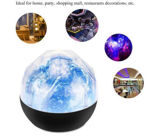 日本JP直送 天文館燈,地球,星空,行星,LED,彩色,旋轉,閃光燈,5V,YMB749 {10月30截單;預計10-14 工作天發貨}