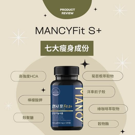 MANCYFit S+ {8月2截單;預計10-14 工作天發貨}