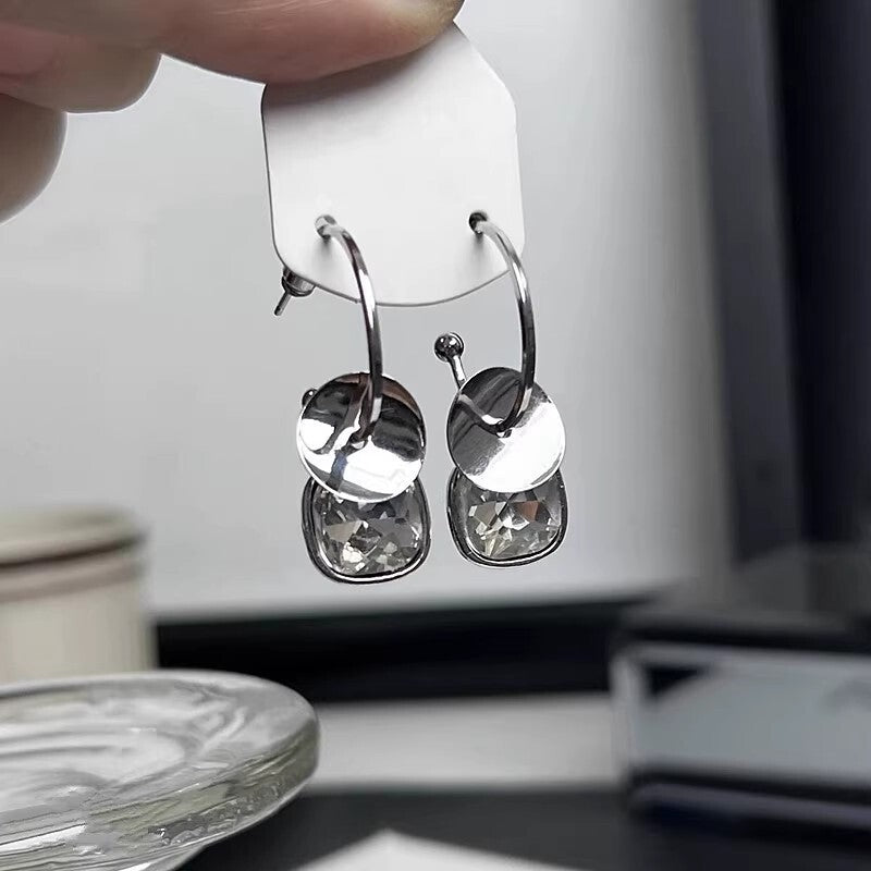 韓國耳環,S925耳釘,K18耳環,防過敏K18耳環,925純銀耳環{11月30截單;預計10-14工作天發貨}