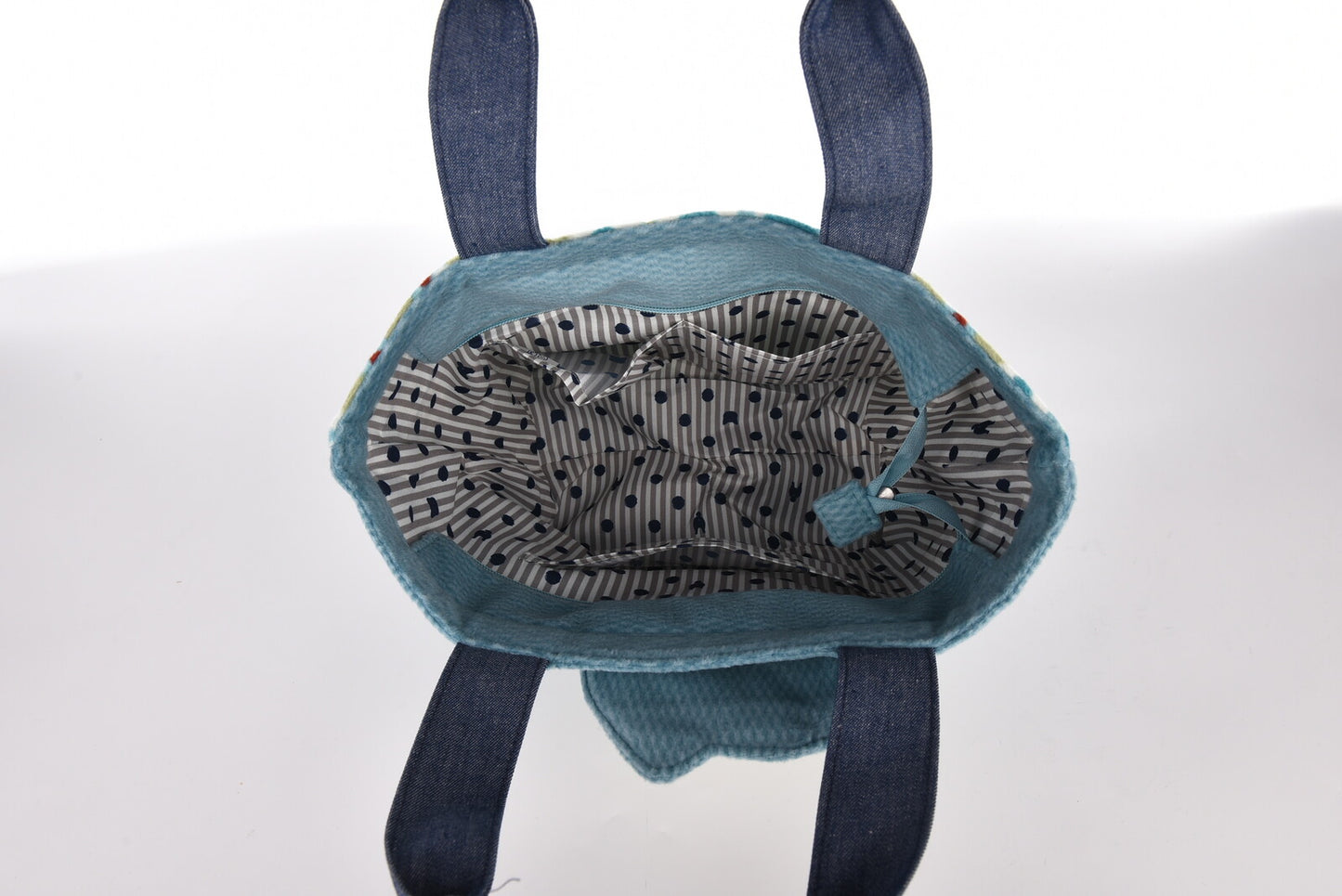 日本JP 直 送 抓絨動物圖案 Hami 口袋包(貓咪){11月30截單;預計10-14工作天發貨}