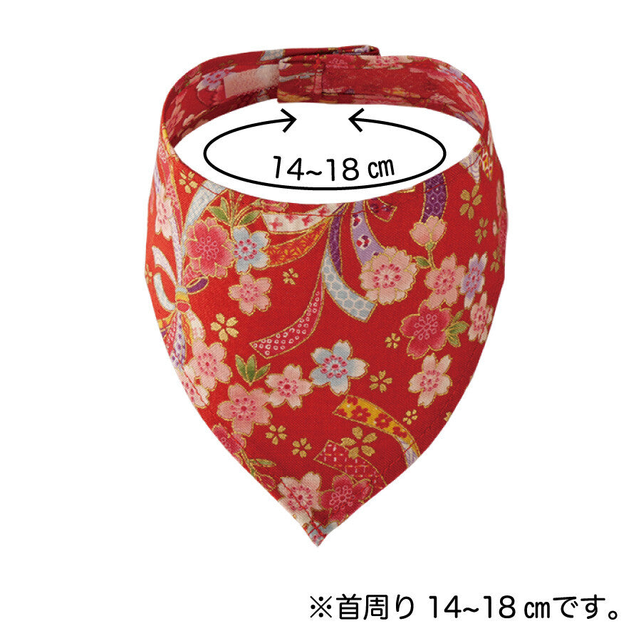 日本JP直送【深受海外人士喜愛! 】【日本製造 】日式貓咪頭巾,適合小貓和小狗{10月30截單;預計10-14 工作天發貨}