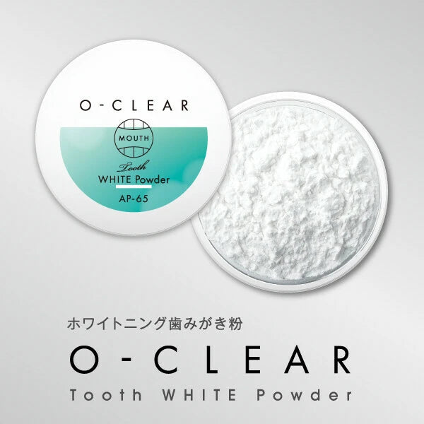 日本JP直送 O-CLEAR 美白牙膏 日本製(牙齒美白粉,預防蛀牙,預防口臭) {10月30截單;預計10-14 工作天發貨}