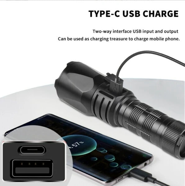 日本JP直送 USB充電手電筒BQQ428 {10月30截單;預計10-14 工作天發貨}