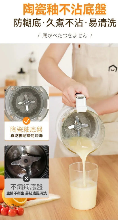Yohome 7重降噪免濾萬用全家健康營養料理破壁機 YH-009｜營養機｜攪拌機｜破壁機｜豆漿機 (行貨一年保養)     {8月2截單;預計10-14 工作天發貨}