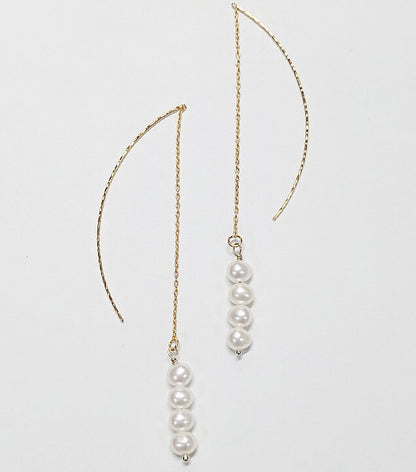 [日本製] 淡水珍珠耳環｛11月30截單;預計10-14工作天發貨｝