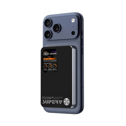 「蘋果家族充電器」 - SUPERV 3C QR 認證 20W 10000mAh 實時溫度監測移動電源【9/20 截單，預計 :9月尾至10月中發貨】