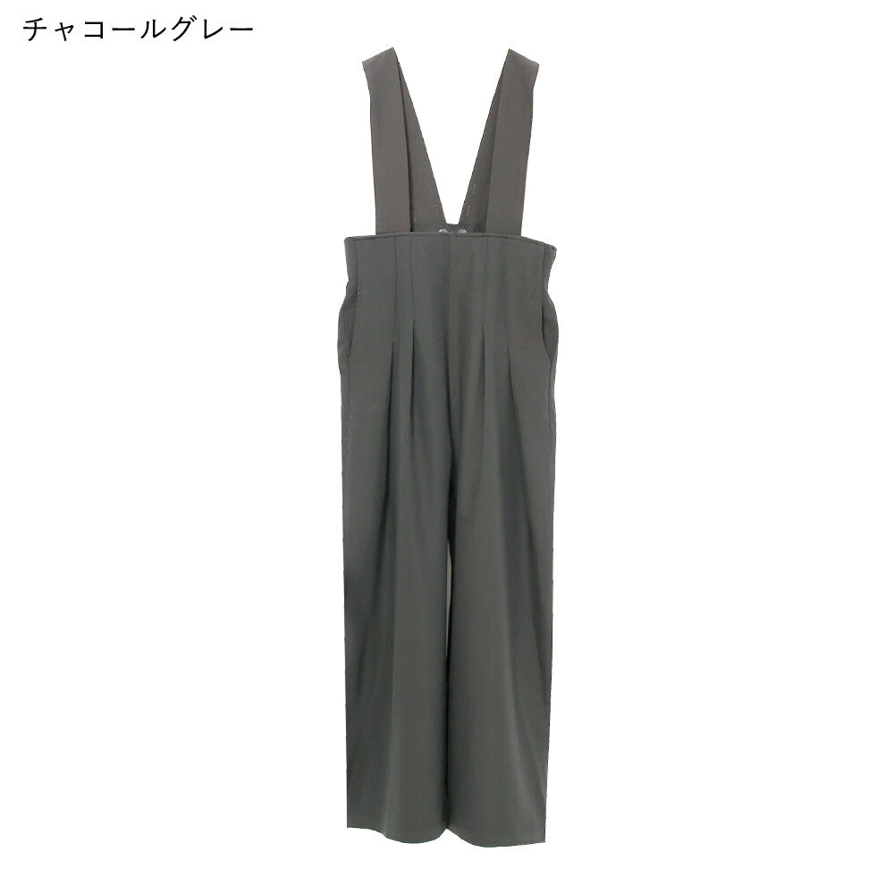 日本JP直送 【2025新品♪】後背帶設計工裝褲{11月30截單;預計10-14工作天發貨｝