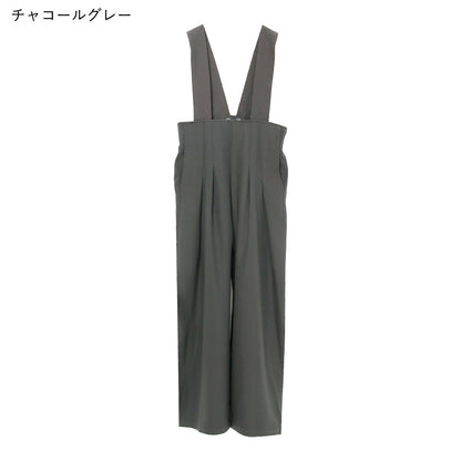 日本JP直送 【2025新品♪】後背帶設計工裝褲{11月30截單;預計10-14工作天發貨｝