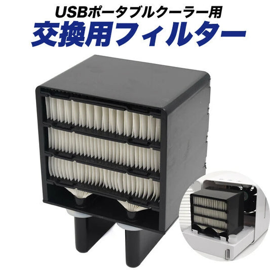 日本JP直送   USB 攜帶式冷卻器（冷卻風扇）的替換過濾器  {10月30截單;預計10-14 工作天發貨｝