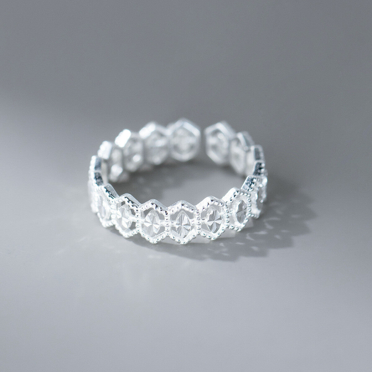 韓國戒指，均碼，925鍍銀，S925戒指，925銀　{11月30截單;預計10-14工作天發貨｝