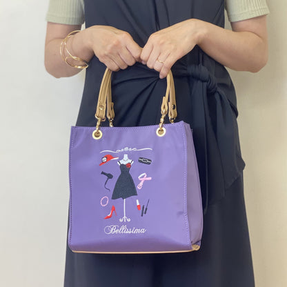 日本JP直送 人氣刺繡手提包【Sifur】女士貓咪輕便款      {7月12截單;預計10-14 工作天發貨}