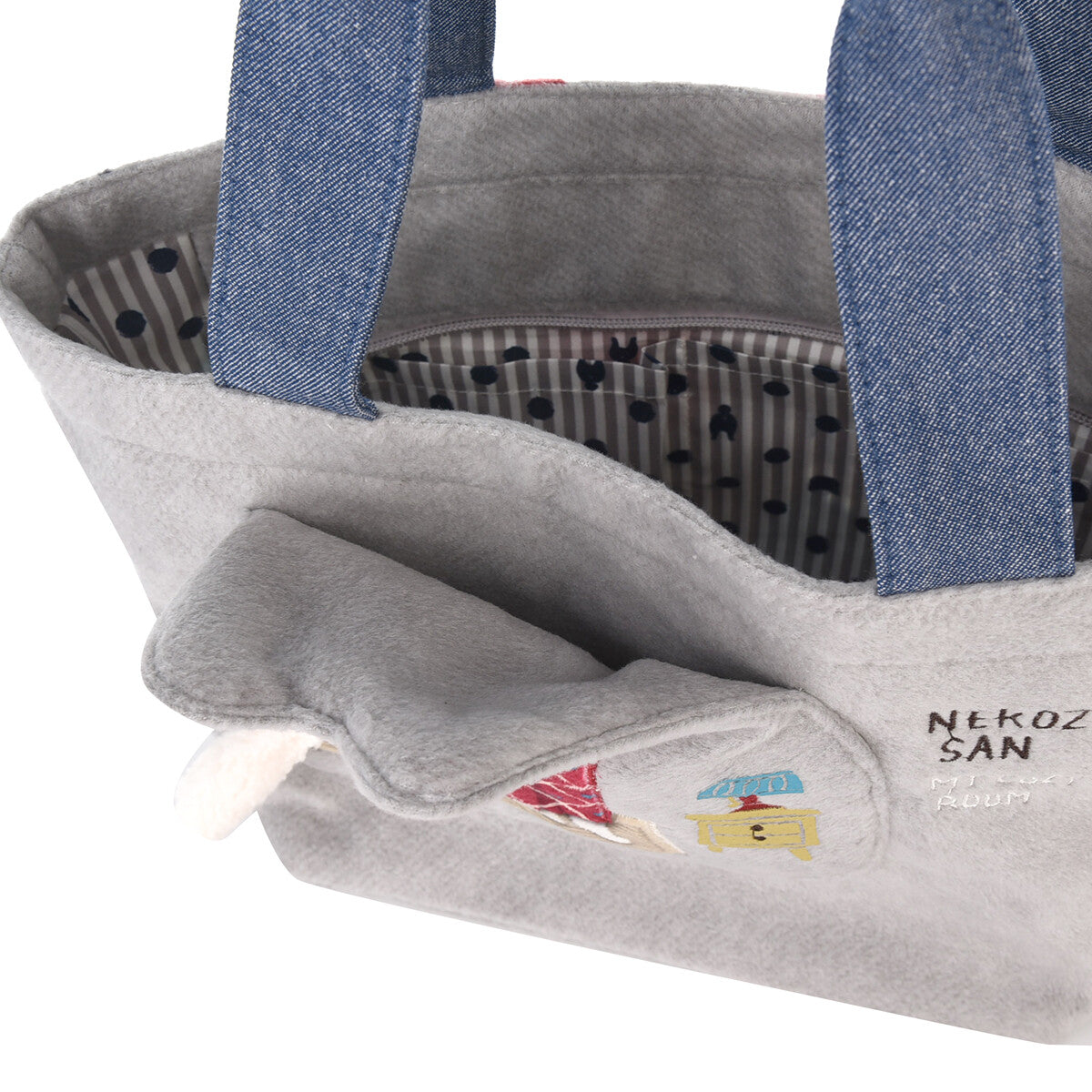 日本JP 直 送  Nekozegawa 羊毛 Hami 口袋包 貓{11月30截單;預計10-14工作天發貨｝