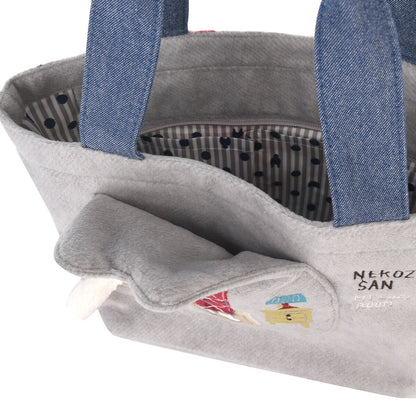 日本JP 直 送  Nekozegawa 羊毛 Hami 口袋包 貓{11月30截單;預計10-14工作天發貨｝