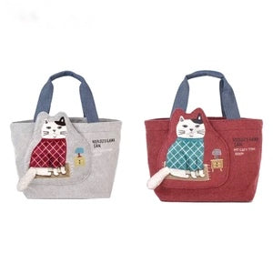 日本JP 直 送  Nekozegawa 羊毛 Hami 口袋包 貓{11月30截單;預計10-14工作天發貨｝