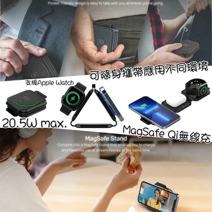 小型 3合1 充電摺疊板丨超慳位丨旅行必備 【9/20 截單，預計 :9月尾至10月中發貨】】