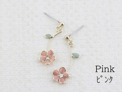 曰本JP直送  [鈦金耳環] 小花朵耳環｛11月30截單;預計10-14工作天發貨｝