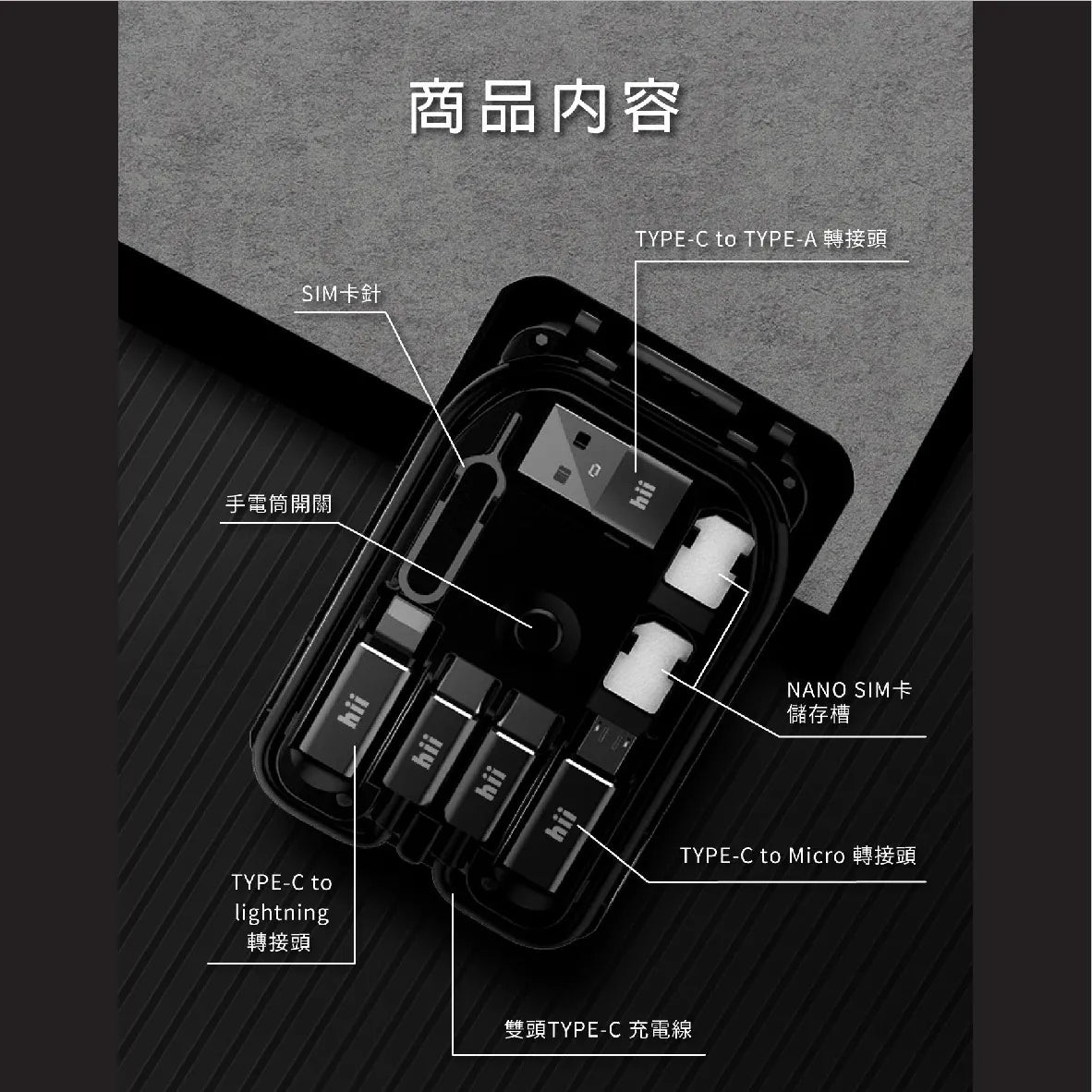 旅遊隨行卡l體積小l內置手電筒l無線充電l適合在外工作旅遊l旅行|付款後3-5個工作天發貨