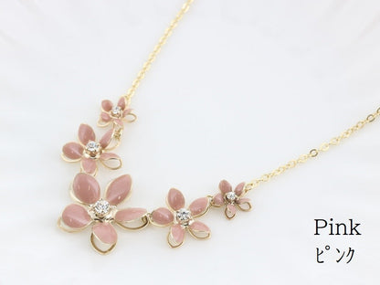 曰本JP直送  小巧花朵項鍊｛11月30截單;預計10-14工作天發貨｝