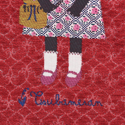 日本JP 直 送  Parlor Suzuran-do 雪尼爾提花迷你包（貓）{11月30截單;預計10-14工作天發貨｝