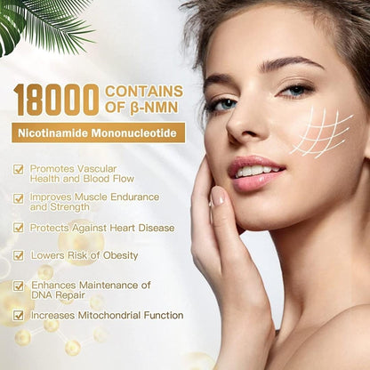 快閃半價優惠｜美國製造 AIDEVI NMN 18000+ PQQ 逆齡補充劑{8月2截單;預計10-14 工作天發貨}