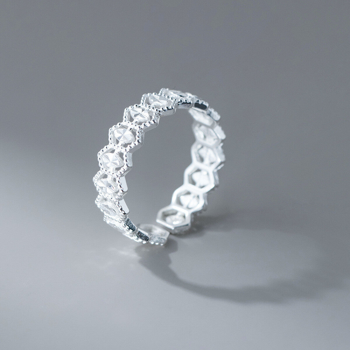 韓國戒指，均碼，925鍍銀，S925戒指，925銀　{11月30截單;預計10-14工作天發貨｝