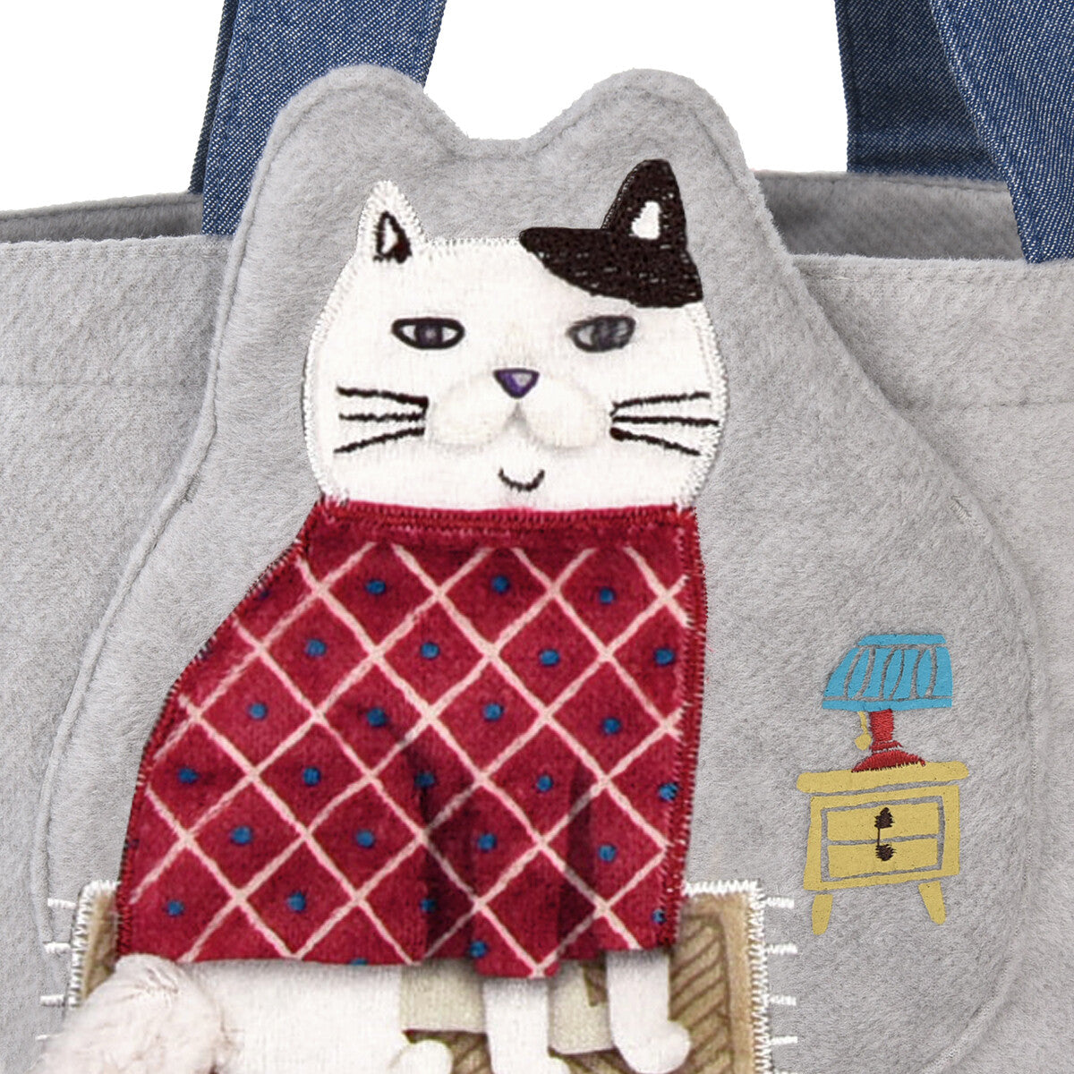 日本JP 直 送  Nekozegawa 羊毛 Hami 口袋包 貓{11月30截單;預計10-14工作天發貨｝