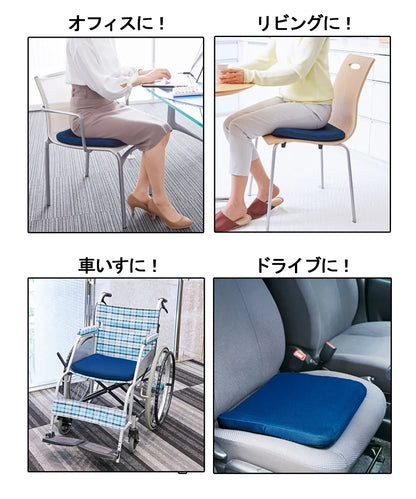 日本NEEDS LABO腰頸舒壓矽膠墊丨人體工學矽膠矯姿坐墊丨減低壓力高達 68%丨減少肌肉及腰背痛    {8月2截單;預計10-14 工作天發貨}