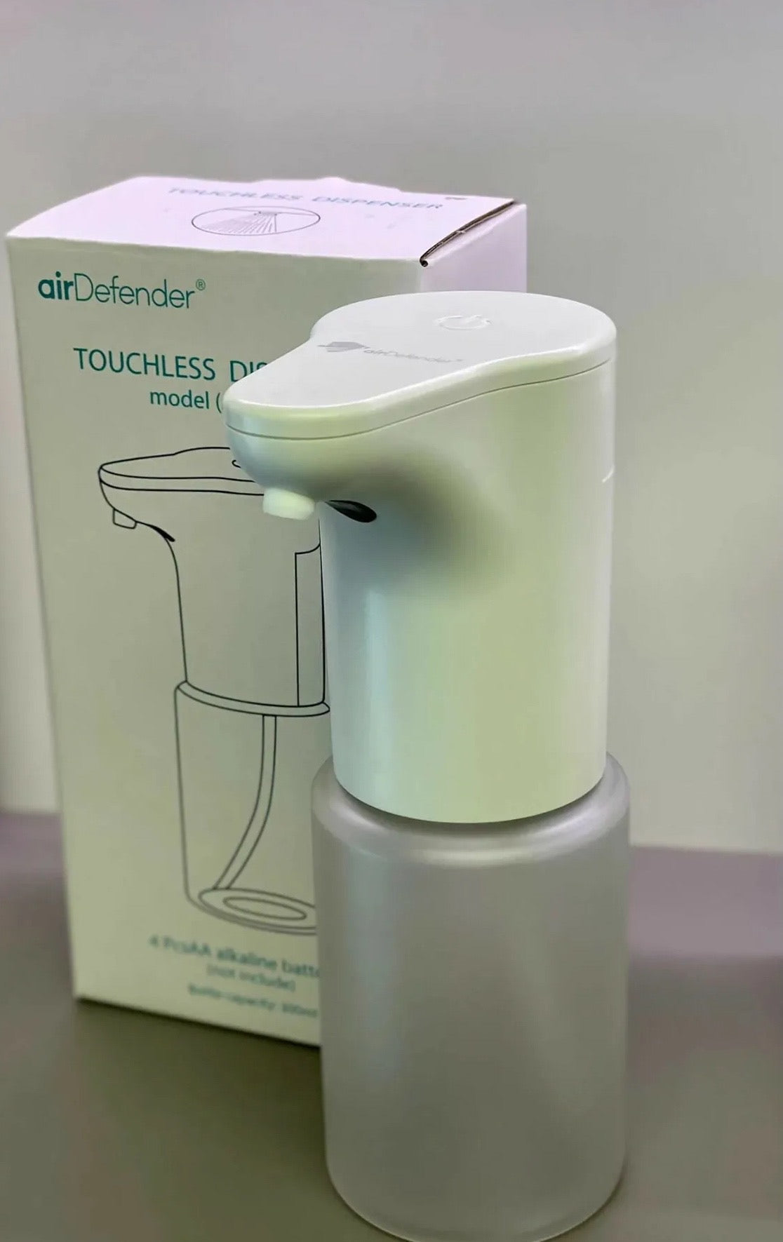 airDefender 感應式噴霧機｜量子抗菌溶液｜霧化機｜抗菌塗層          {6月14截單;預計10-14 工作天發貨}