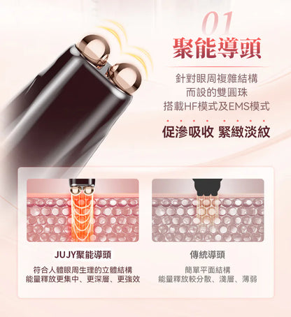 日本JUJY 雙頭全效全眼周逆齡聚能射頻美眼儀 PRO 4.0     {8月2截單;預計10-14 工作天發貨}