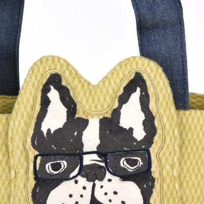 日本JP 直 送  抓絨動物圖案 Hami 口袋包（貓咪）{11月30截單;預計10-14工作天發貨｝