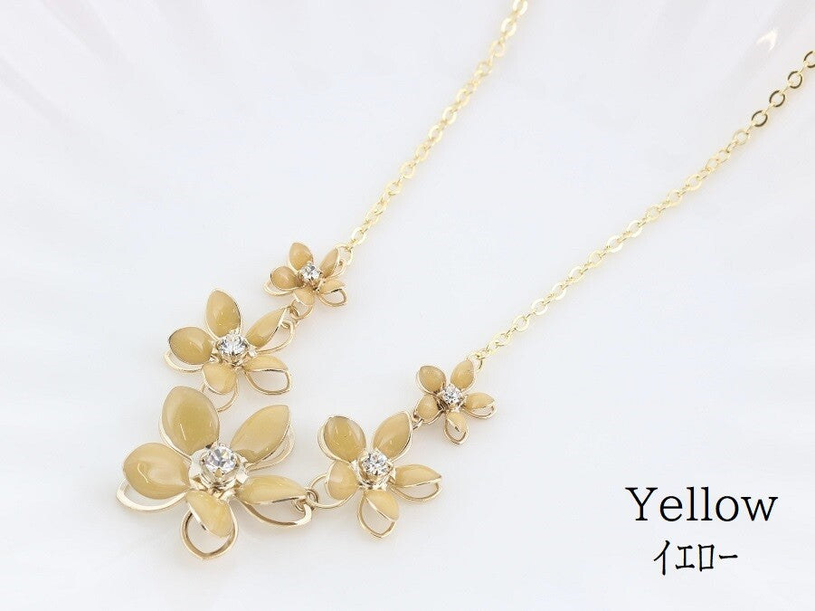 曰本JP直送  小巧花朵項鍊｛11月30截單;預計10-14工作天發貨｝