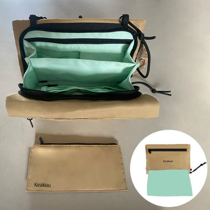 日本品牌 Kirakuu便攜旅行袋 隱藏環保袋            {8月2截單;預計10-14 工作天發貨}
