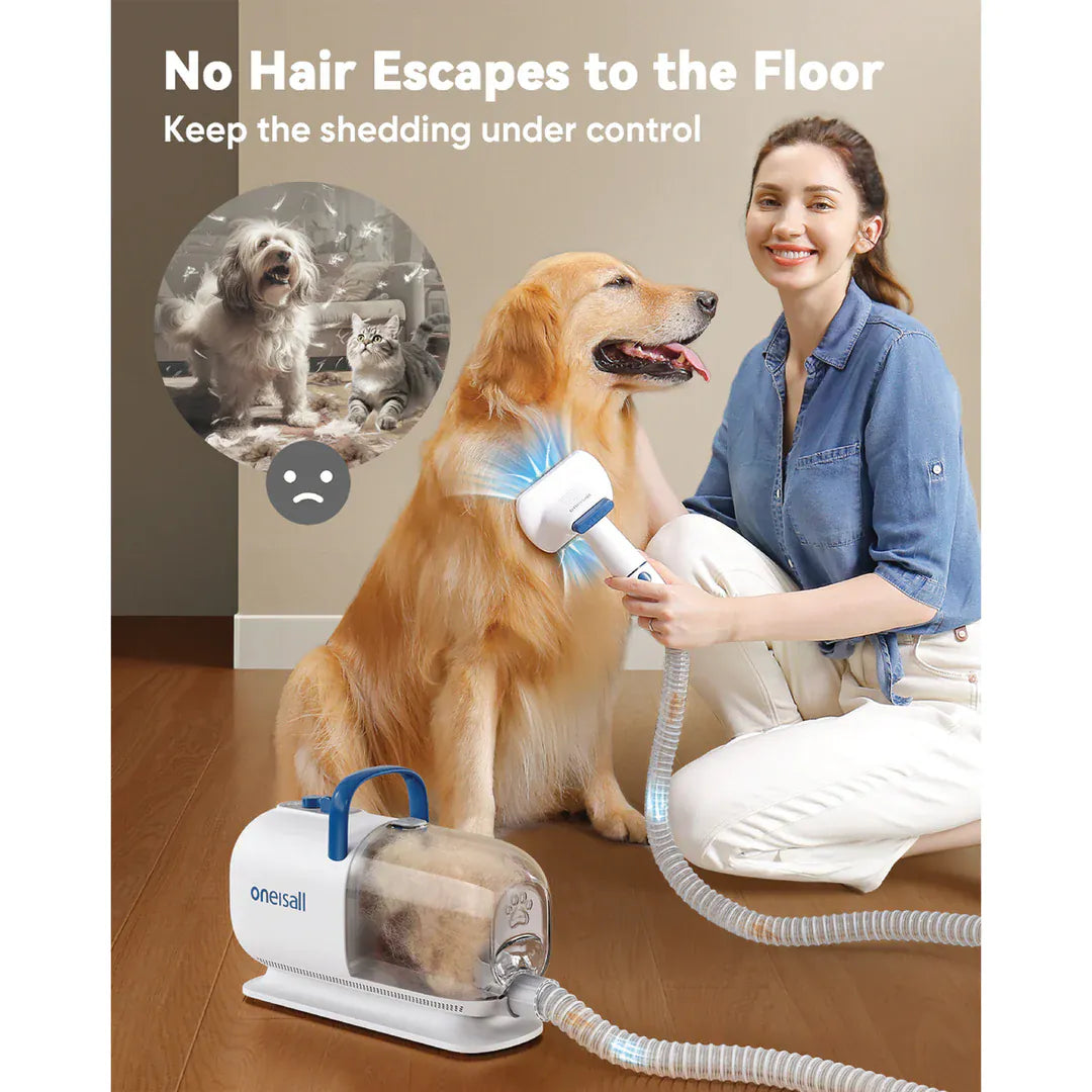 Oneisall – KYLE 多功能寵物美容真空吸毛&吹毛器|1機吹吸2用【香港行貨｜1年保養】|寵物|吹毛|吸毛|梳毛|順毛|剃毛|打掃|寵物美容  {3月15截單;預計10-14 工作天發貨}