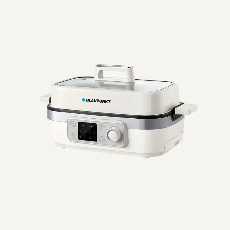 BLAUPUNKT MK-MP031UK-多功能料理鍋 | 氣炸、蒸、燒烤、火鍋、煎鍋 | 輕油少煙   {6月14截單;預計10-14 工作天發貨}