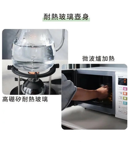 台灣製造 Driver甘丹茶壺｜出水專利結構｜沖茶｜可使用微波爐加熱           {8月2截單;預計10-14 工作天發貨}