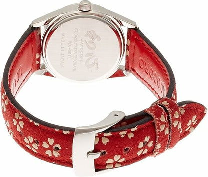 日本JP直送 日本製造 Wakokoro 三針 Uda Inden 圓形手錶    {11月30截單;預計10-14工作天發貨｝　