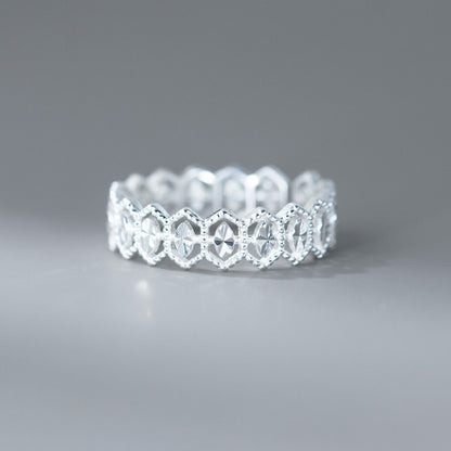 韓國戒指，均碼，925鍍銀，S925戒指，925銀　{11月30截單;預計10-14工作天發貨｝