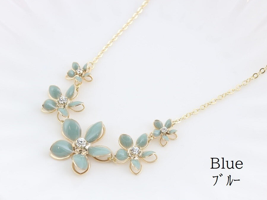 曰本JP直送  小巧花朵項鍊｛11月30截單;預計10-14工作天發貨｝