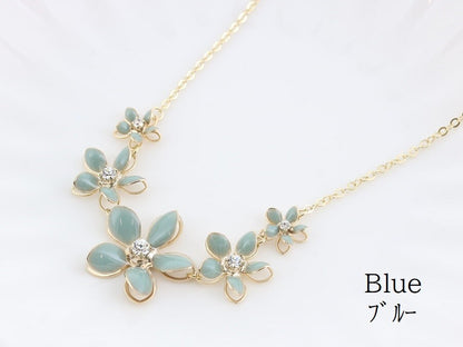 曰本JP直送  小巧花朵項鍊｛11月30截單;預計10-14工作天發貨｝