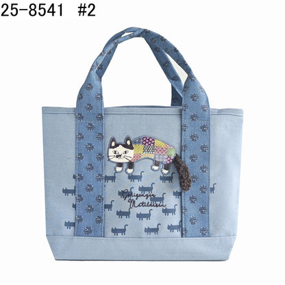 日本JP 直 送   Matilda 附蓋小號手提包（貓咪圖案）{11月30截單;預計10-14工作天發貨｝