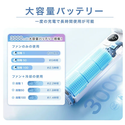 日本JP直送 冷卻手持風扇 PROMAX 2025 {10月30截單;預計10-14 工作天發貨}