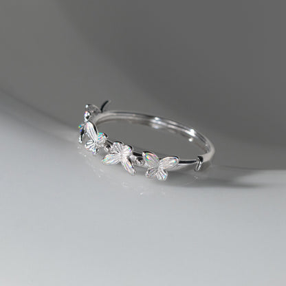 韓國戒指，均碼，925鍍銀，S925戒指，925銀{11月30截單;預計10-14工作天發貨｝