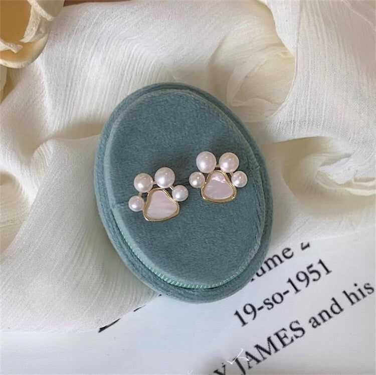 曰本JP直送  超可愛貓爪設計耳環“2025年新品”{11月30截單;預計10-14工作天發貨｝